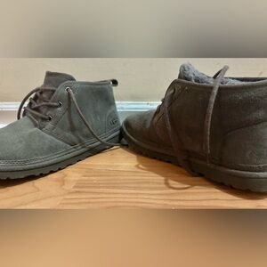 Unisex grey chukka Ugg boots